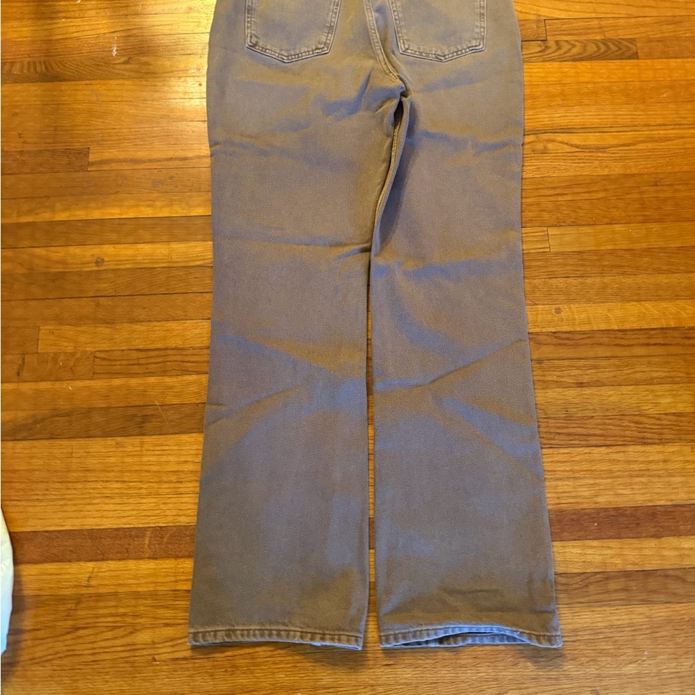 We The Free Brown Straight Leg Women's Jeans - Picture 4 of 4